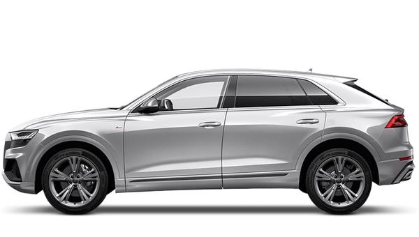 audi q8 floret silver