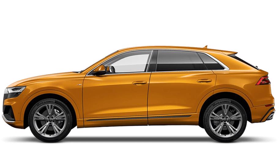 audi q8 dragon orange