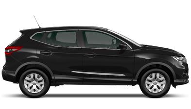 nissan qashqai visia pearl black