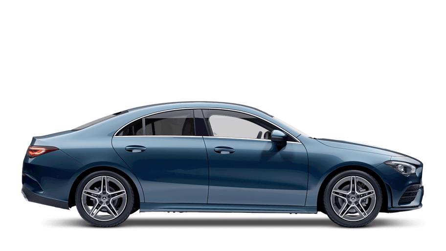 mercedes-benz cla serisi coupe denim blue