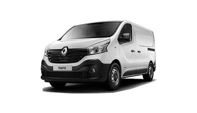 renault trafic van beyaz
