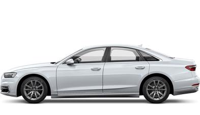 audi a8 glacier white