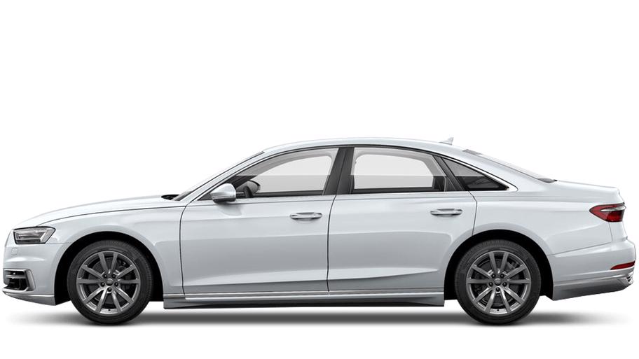 audi a8 glacier white