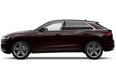 audi q8 barrique brown