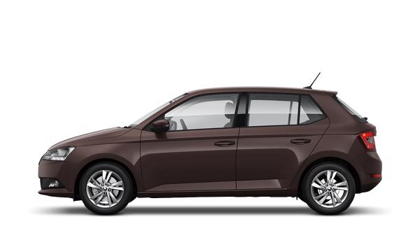 skoda fabia maple brown
