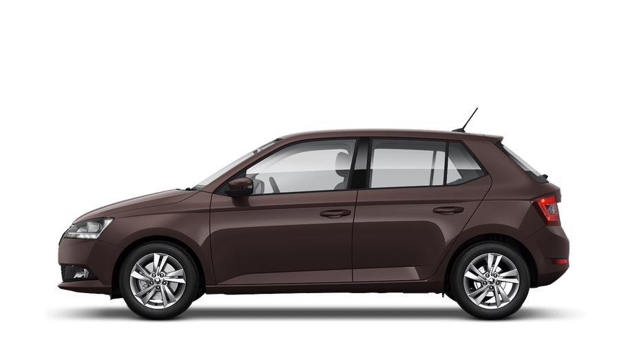 skoda fabia maple brown