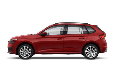 skoda kamiq corrida red