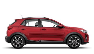 kia stonic blaze red