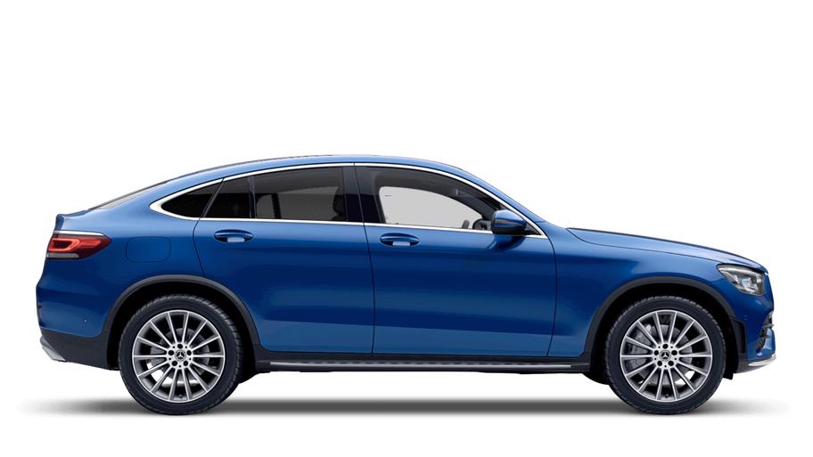 mercedes-benz glc serisi coupe brilliant blue